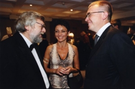 Staré dobré časy na Nově: Josef Klíma a manželé Šmuclerovi.