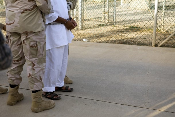 Tábor Guantánamo, kde údajně k mučení docházelo. Tábor Guantánamo, kde údajně k mučení docházelo.