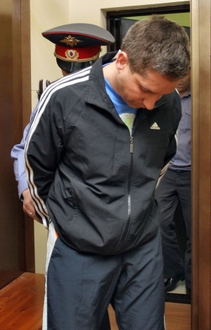 Zadržený Jevsjukov.
