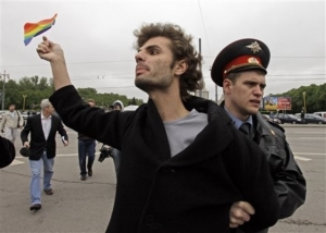 Demonstranti stihli jen označit homofobii za hanbu.