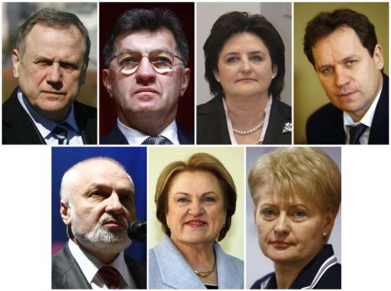 O úřad litevského prezidenta se ucházelo sedm kandidátů. O úřad litevského prezidenta se ucházelo sedm kandidátů.