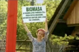 Kateřina Jacques v hlavní roli videoklipu na YouTube.