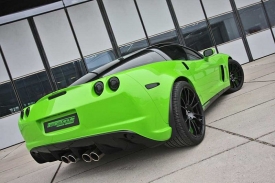 U GeigerCars předělali také celou záď, zadní pneumatiky nyní mají šířku 345 milimetrů.