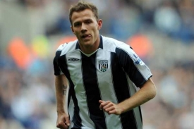 Roman Bednář v dresu West Bromwich Albion.