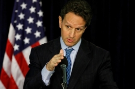 Americký ministr financí Timothy Geithner.