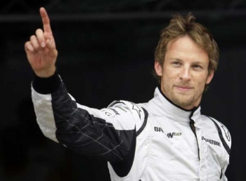 Jenson Button, pilot st&aacute;je Brawn GP.
