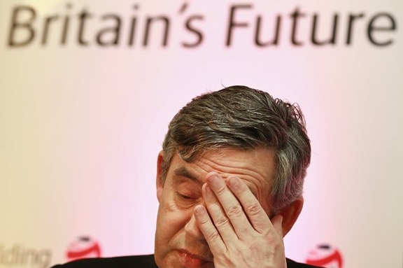 Britský předseda vlády Gordon Brown.