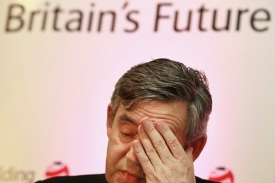 Britský předseda vlády Gordon Brown.