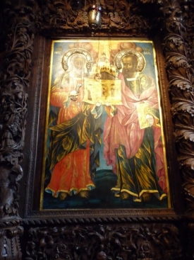 Jedna z nesčetných ikon, které patří do makedonského dědictví.