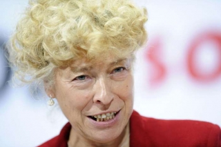 Vášnivá politoložka i politička Schwanová.