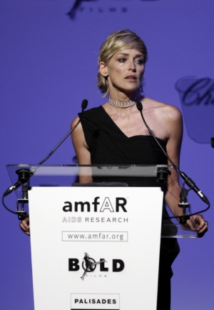 Nechyběla ani herečka Sharon Stone.