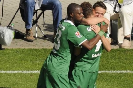 Fotbalisté Wolfsburgu se mohou radovat z titulu. Fotbalisté Wolfsburgu se mohou radovat z titulu.