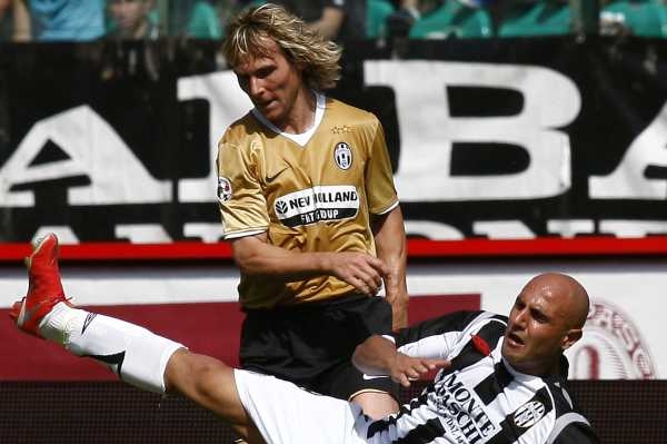 Pavel Nedvěd na sklonku kariéry v Juventusu Turín.