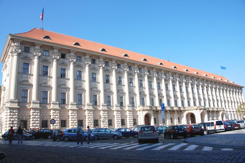 Černínský palác. Sídlo MZV.