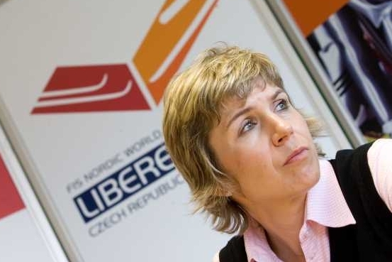 Kateřina Neumannová, šéfka organizačního výboru lyžařského MS 2009.