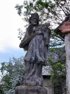 Socha sv. Jana Nepomuck&eacute;ho.