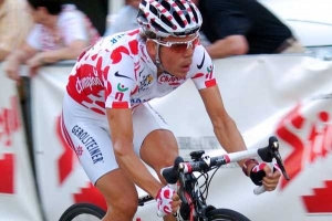 Rakouský cyklista Bernhard Kohl.