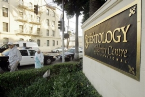 Scientologick&eacute; centrum v Hollywoodu.