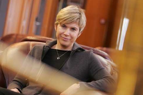Kateřina Neumannová, prezidentka organizačního týmu MS Liberec 2009.