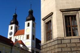 Kostel sv. Jakuba v Telči.