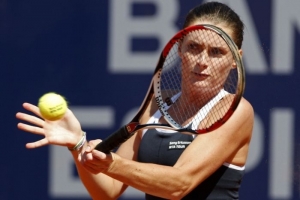Iveta Benešová na Roland Garros.