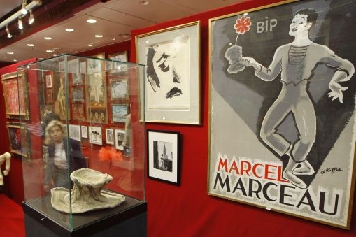 Pařížská aukce Marcela Marceaua. Pařížská aukce Marcela Marceaua.