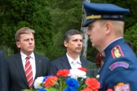 Ceremoni&aacute;l k př&iacute;ležitosti 125. narozenin Edvarda Bene&scaron;e.