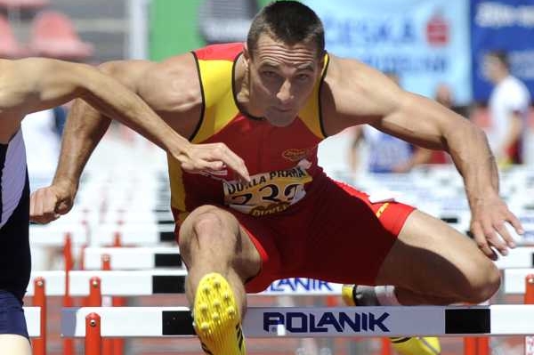 Desetibojař Roman Šebrle.