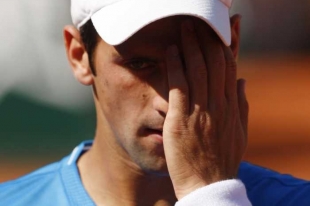 Srbský tenista Novak Djokovič.