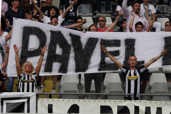 S Pavlem Nedvědem se rozloučili i fanoušci Juventusu.