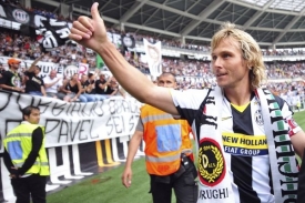 Pavel Nedvěd po posledním utkání.