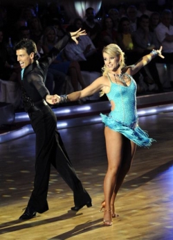 Iveta Bartošová v soutěži Let´s Dance.