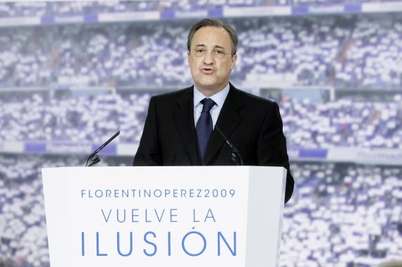 Staronový prezident Realu Madrid Florentino Pérez.