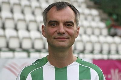 Herec Ivan Trojan, fanoušek a nyní i hráč Bohemians 1905.