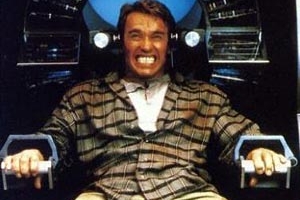 Arnold Schwarzenegger v původním filmu.