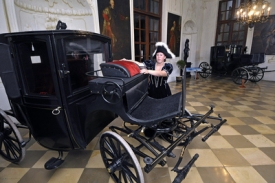 Koč&aacute;ry na z&aacute;mku R&aacute;jci.