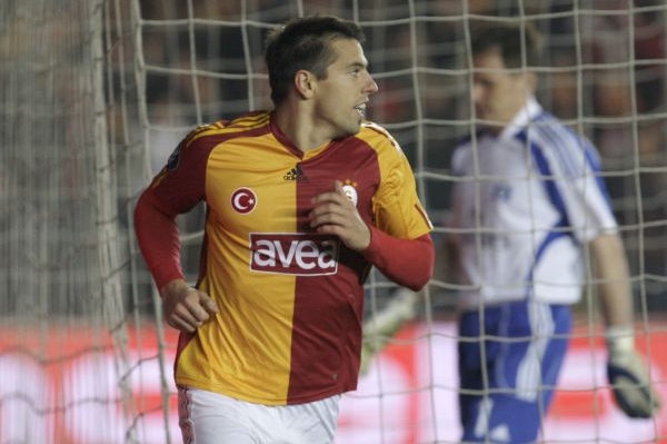 Milan Baroš, kanonýr istanbulského Galatasaraye.