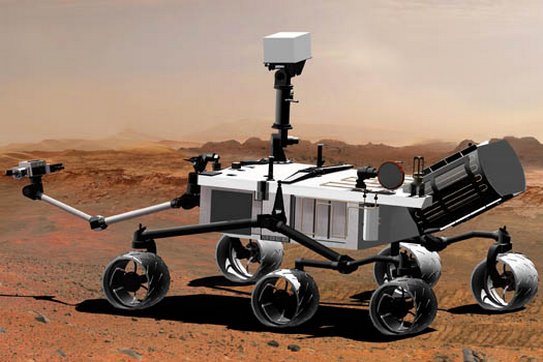 Čip se jmény na Mars doputuje se sondou Curiosity v roce 2011.
