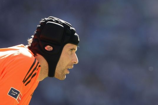 Brankář Petr Čech.
