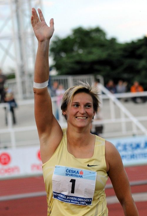 Barbora Špotáková na Memoriálu Josefa Odložila. Barbora Špotáková na Memoriálu Josefa Odložila.