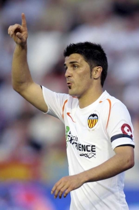 David Villa (Ilustrační foto).