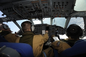 Francouzské pátrací letadlo Breguet Atlantique.
