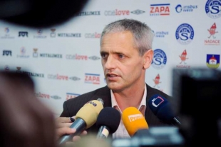 ředitel 1. FC Slov&aacute;cko Vladim&iacute;r Krejč&iacute;