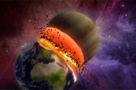Země se možná srazí s Marsem nebo Venuší. Bát se však nemusíme.