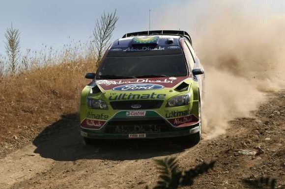 Ford Focus Fina Hirvonena na Akropolis rallye. Ford Focus Fina Hirvonena na Akropolis rallye.