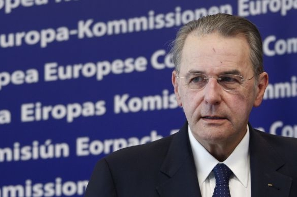 Jacques Rogge. 