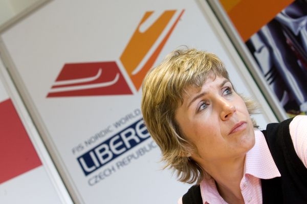Kateřina Neumannová, prezidentka organizačního výboru Liberec 2009.