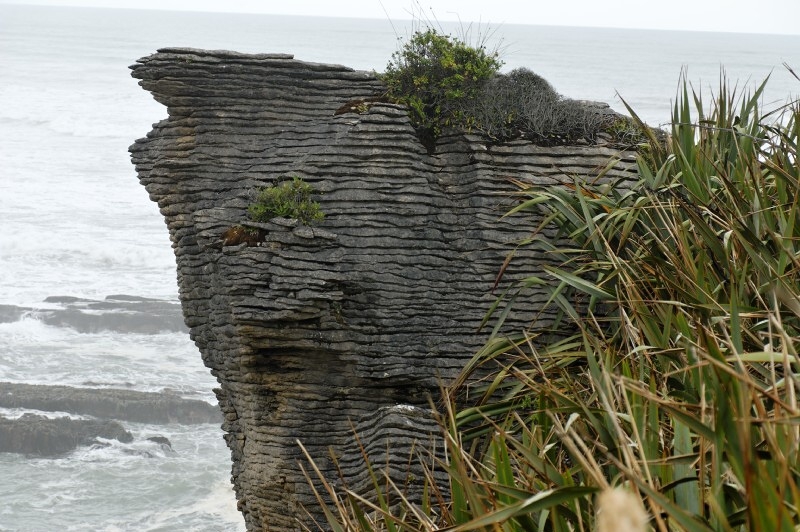 Pancake Rocks – Palačinky z vápence.
