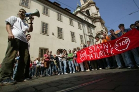 Studenti budou protestovat v pátek.