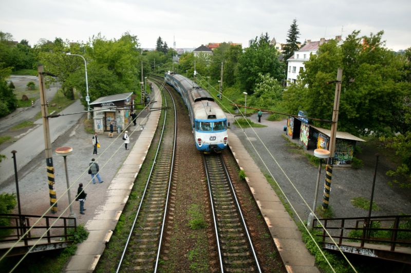Cesta vlakem. Ilustrační foto.